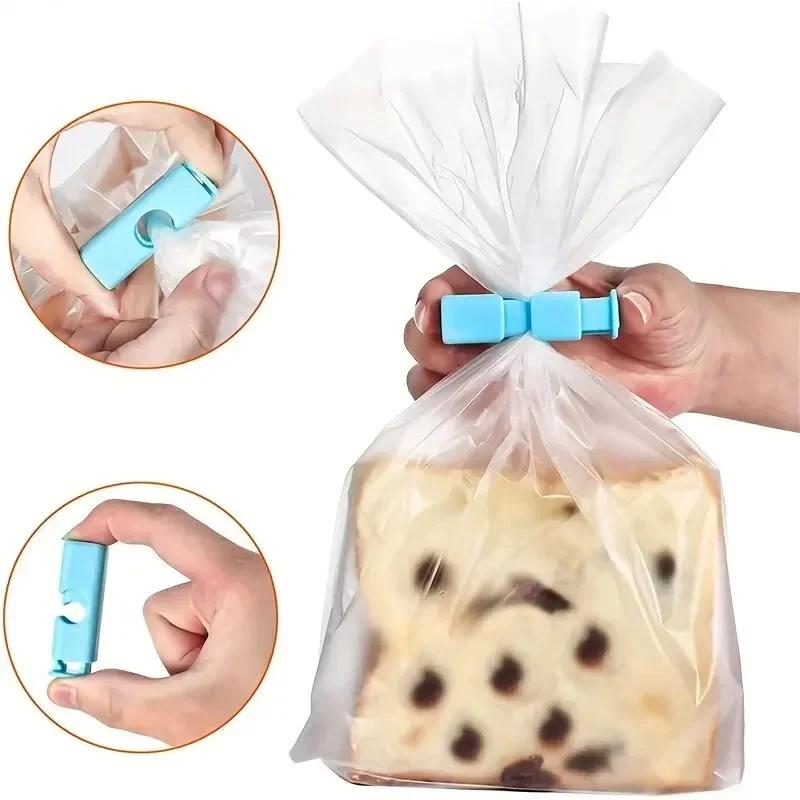 10pcs Multi Functional Snack Bag Sealing Clip, Moisture-Proof And Fresh-Keeping Sealing Clip, Plastic Bag Sealing Clip For Bread And Milk Powder Bags