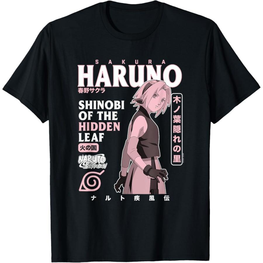 Naruto Shippuden Sakura Text Overload T-Shirt(1) S