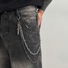 Hiphop Goth Creative Pendant Keychain Waist Belt Men Women Vintage Wallet Trouser Hipster Jeans Chain Jewelry
