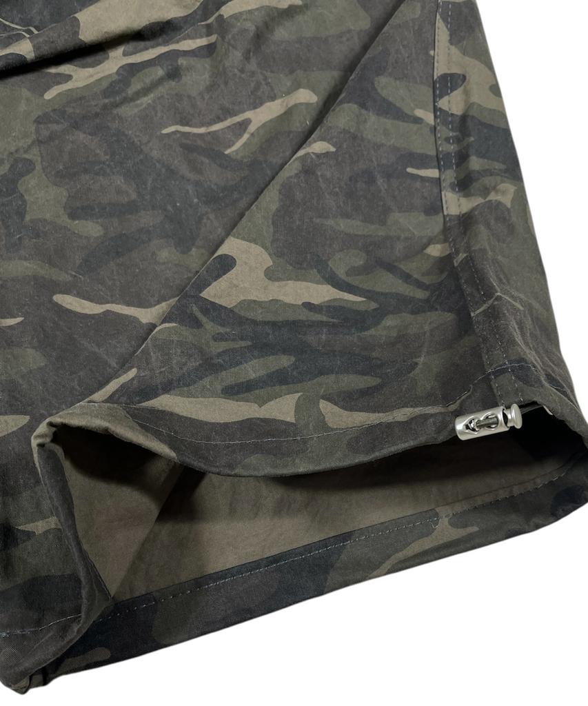 SK8ER ROCK Camouflage Baumwolle Cargo Weite Hosen ((khaki))
