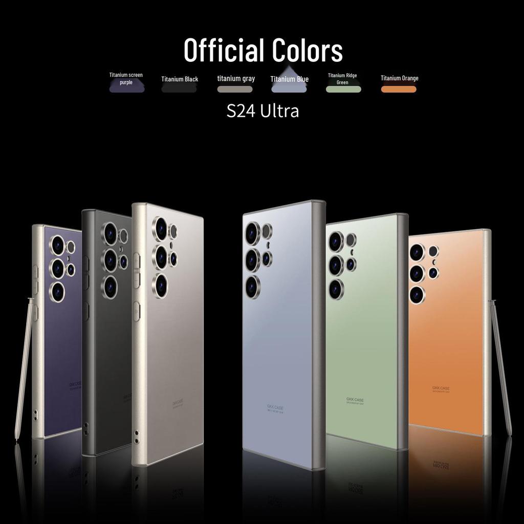 Stylish Skin-Feel AG Case for Samsung S24 Ultra Protective Cover