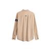 Calvin Klein Embroidered Patch Corduroy Long Sleeve Shirt Men Shirts Khaki J324394-PF2