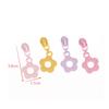 10Pcs Cute Little Flower Zipper Head For #3 Nylon Zippers Suitable For Home Sewing Diy Handmade Zipper Replacement