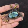 Labradorite Pendant Copper Wire Wrapped Pendant Handmade Pendant Labradorite Gemstone Jewelry Bird Pendant Copper Jewelry Pendant For Gift