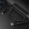 Energea Kabel Nyloflex Usb - Lightningcharge And Sync C89 Mfi 1.5M Czarny/Black