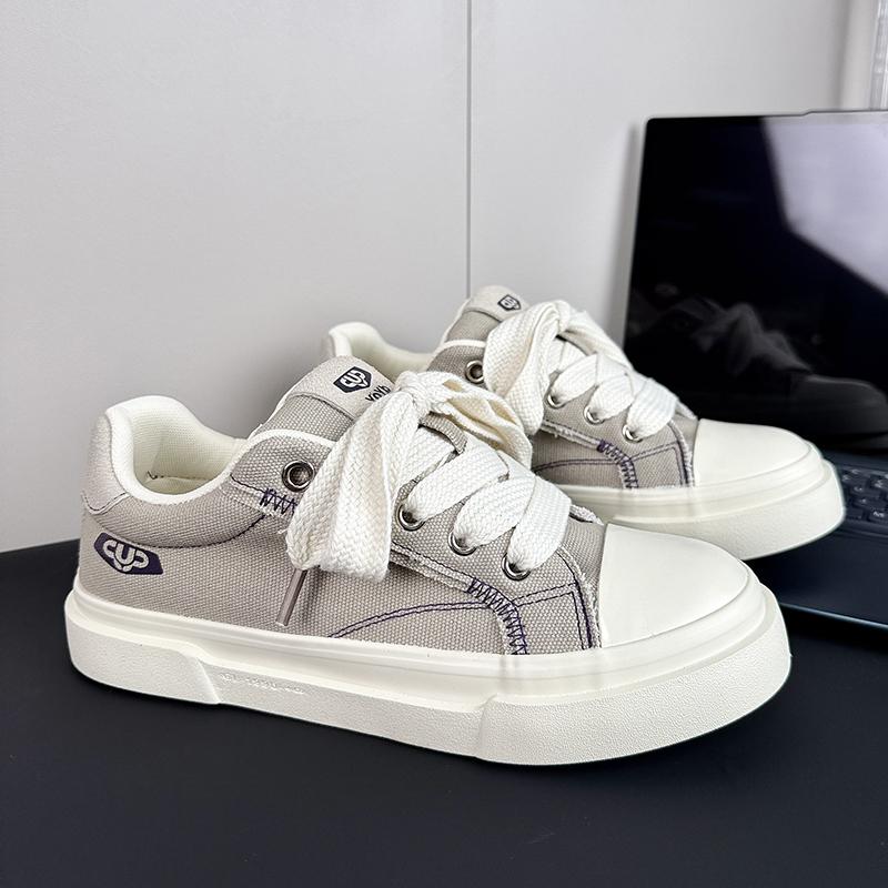 Fashion Lace Up Mens Casual Shoes Leisure Walk Male Canvas Shoes Outdoor Travel Vulcanize Shoes Skateboard Footwear Men Tenis Masculino