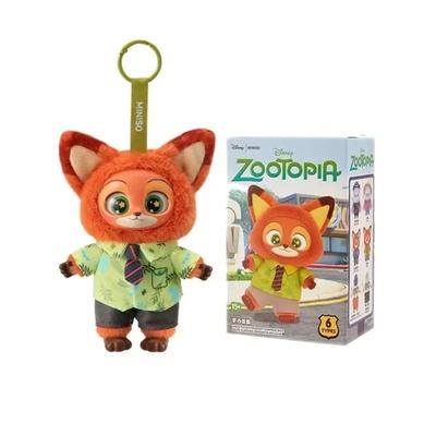 NEU 2026 Disney Zootopia Serie Blind Box Judy Nick Vinyl Plüsch Cartoon Charakter Anhänger Trendige Spielzeugbox Weihnachtsgeschenk
