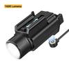 Richfire 1600 Lumens Pistol Gun Light Magnetic Rechargeable LED Strobe Lamp Compact Tactical LED Flashlight for 1913/GL Rail