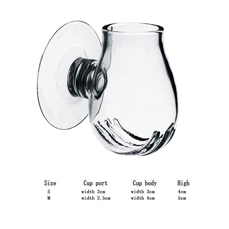 Aquariums Glass Feeding Food Cup with Seam Plant Cup Brine Shrimp Live Red Worm Fish Clear Dish