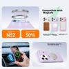Soft And Skin-FriendlyPhone Case for IPhone 17 Pro, Silicone Magnetic Ultra-Thin Shockproof Full Protection Soft Case, Simple Couple, Antique White