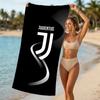 Beach Towel with Juventus FC logo Pattern - soft,absorbent,machine washable Lightweight&Modern,swimming,Travel Essentials