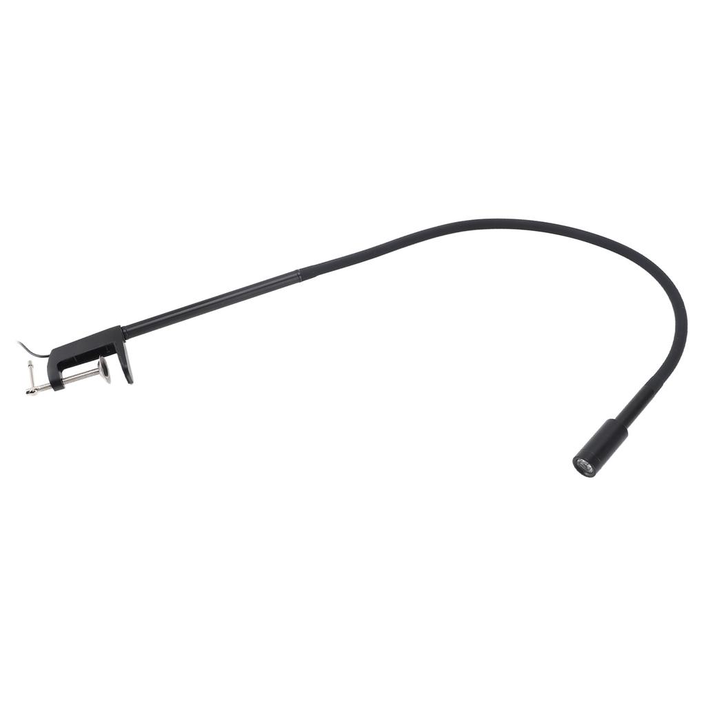 UV LED Schreibtischlampe Nagel Wimpern Lampe mit flexiblem Schwanenhals Klemme Fußpedalsteuerung Tragbar Kleber