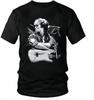 Viktor Tsoi Guitar Men T Shirt Mens Cotton Oversized Print Tshirts Men Streetwear Tshirt Rusian Rock Kino