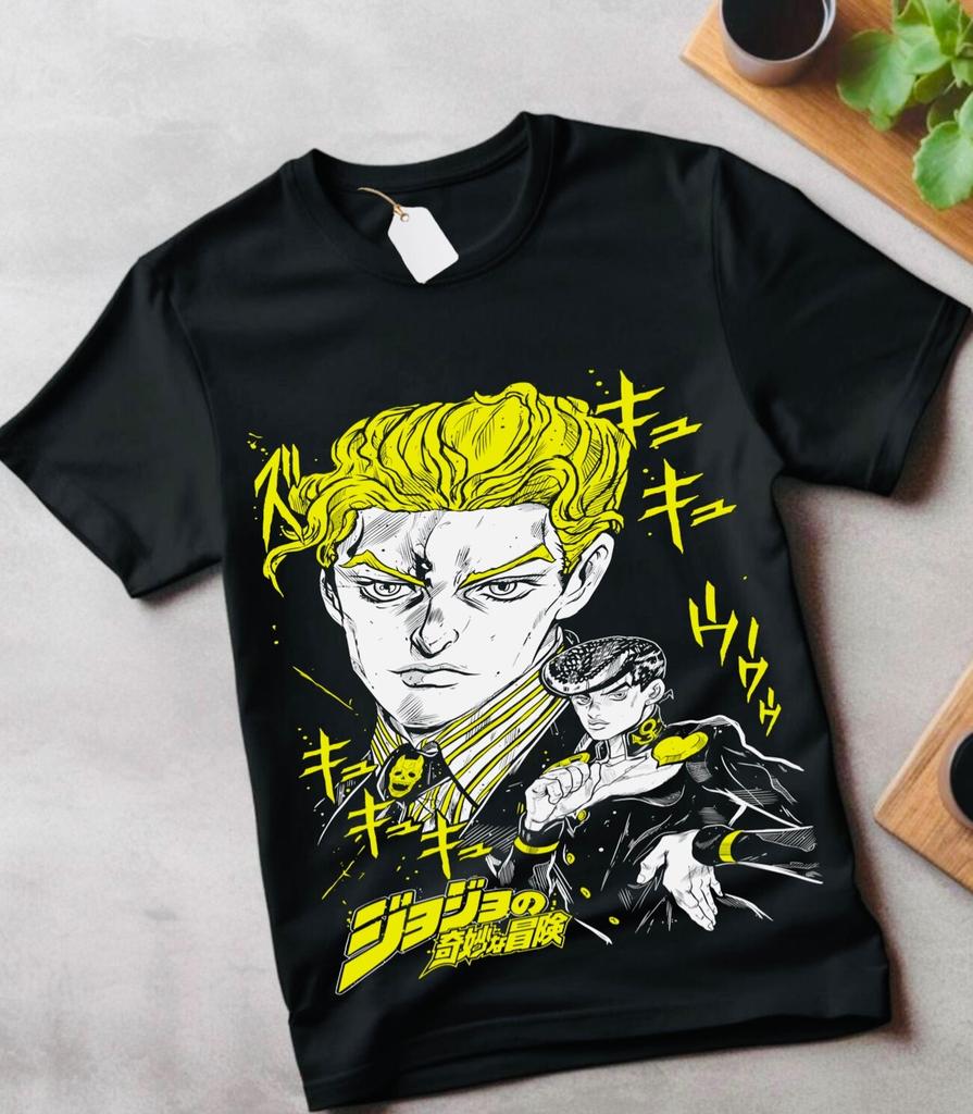 Jojo's Bizarre Adventure T-shirt Anime Manga Graphic Design Shirt Tee All Size
