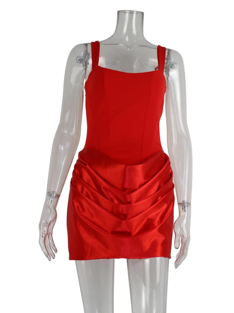 2026 European & American Style Strapless Cropped Dress - New Arrivals