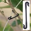100pcs Durable Plastic Grafting Clips Fastener Plant Vines Vegetable Tendril Clip