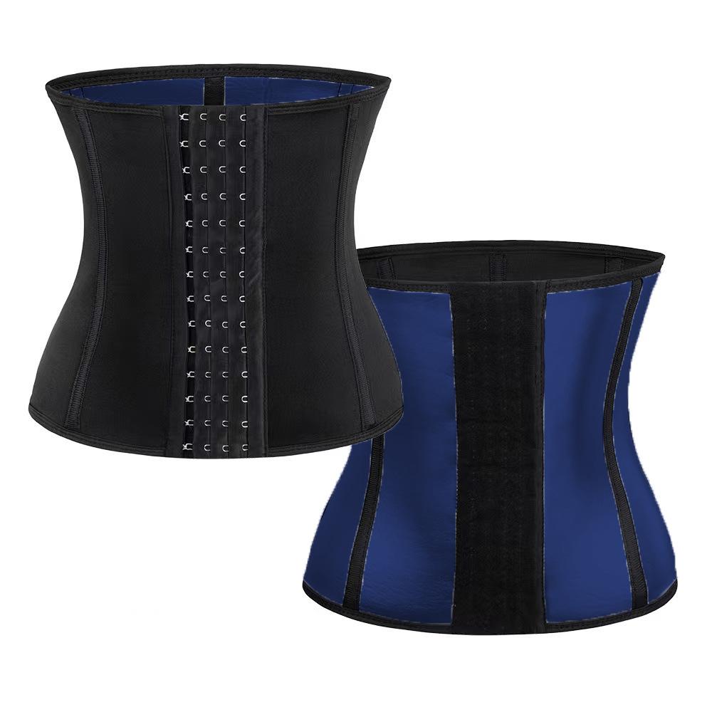 Женский пояс-корсет, спортивный пояс для занятий спортом, фитнеса, послеродовой пояс с четырьмя рядами пряжек, пояс-утягивающий пояс S