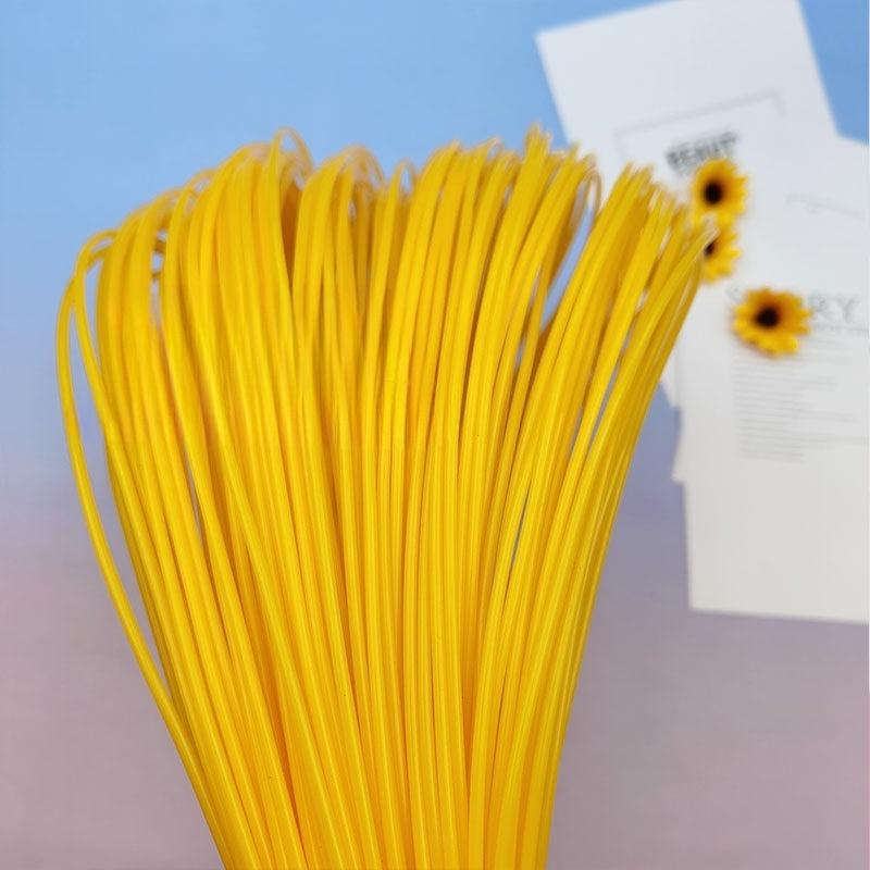 500g 2.4mm PE Round Synthetic Rattan Weaving Material Plastic Knit for Furniture Repair Chair Table Basket about 90Meter