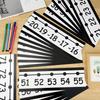 29 PCS Number Line for Classroom Wall Number Line Bulletin Board Border Set -20 to 120 Numbers Lines Classroom Wall Decor Black White Math Poster for
