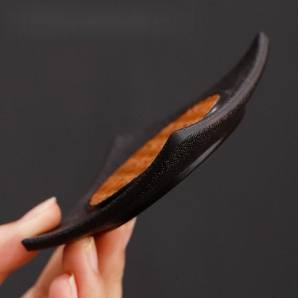 6pcs Anti-scalding Rattan Tea Coaster Set Chinese Style Tea Cup Holder Heat Insulation Mat  Home Use