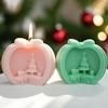 Christmas Aromatherapy Mold High Quality 3d  Christmas Tree Mold Silicone Wax Candle Mold High Temperature Resistant