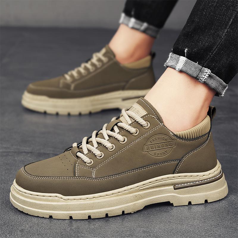 Men's Sports Shoes Summer Casual Anti Slip Wear-resistant Thick Sole Height Increasing Versatile Casual Sports Shoes Zapatos