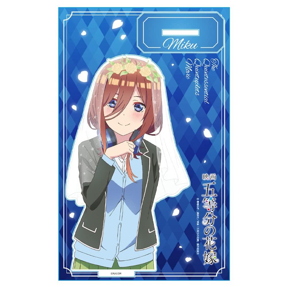 Film [Pětinásobná nevěsta] Akrylový stojánek s postavou M [Miku Nakano Styl se svatebním závojem ver.]