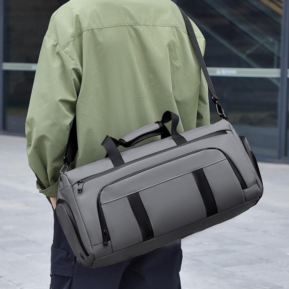 Business travel business travel bag large capacity with shoe compartment hand luggage bag dry and wet separation sports fitness bag