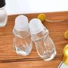 2Pcs 30ml Transparent Glass Essential Oil Roller Bottles Refillable Roll On Bottles Empty Deodorant Bottle Containers Rollerball Bottles Beauty and