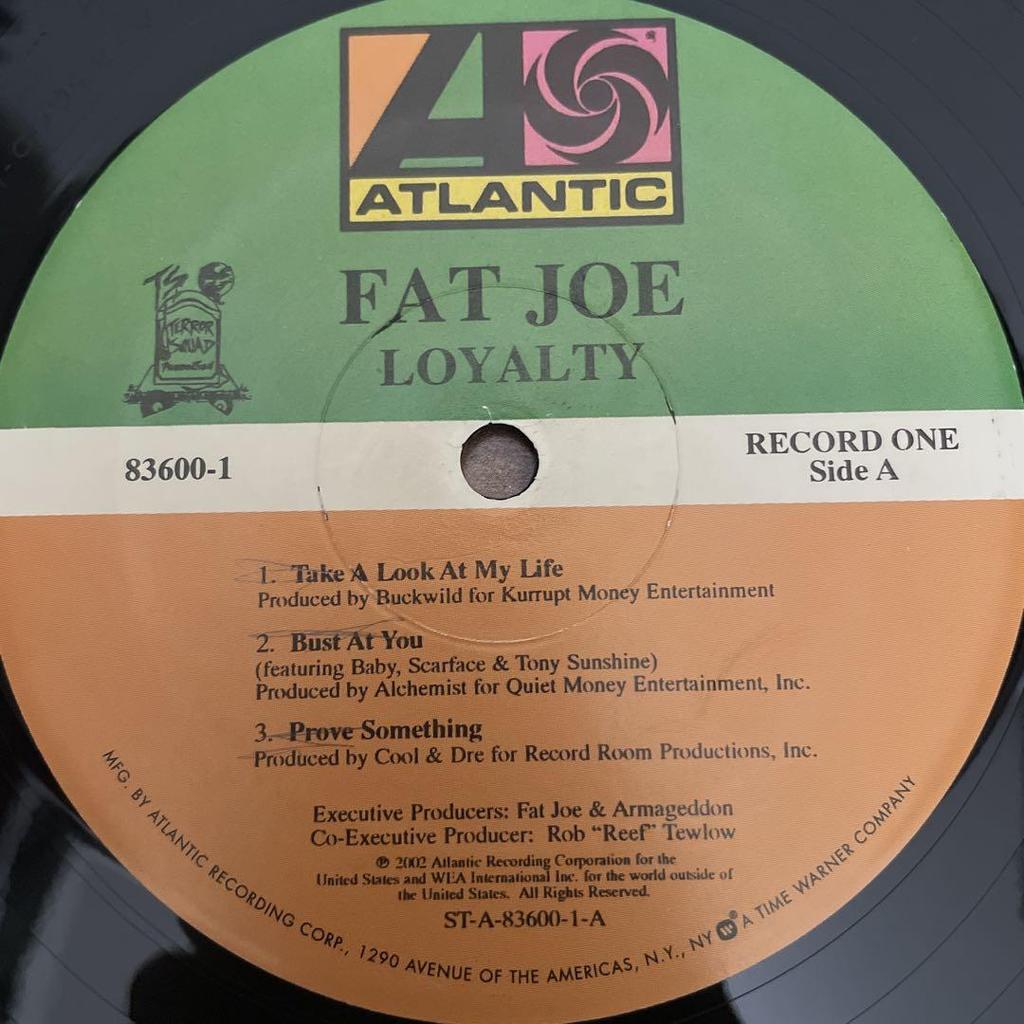 [USED] Rare Fat Joe Loyalty Records Fat Joe