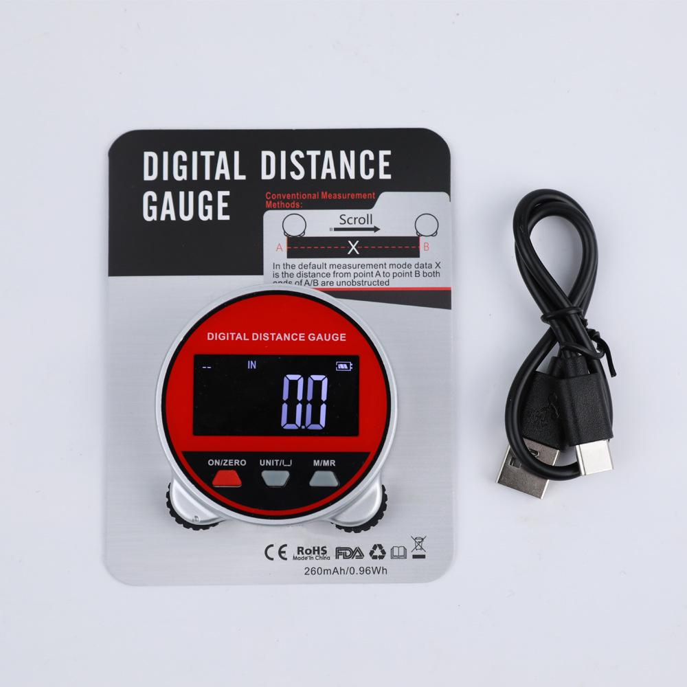 JAVIER Multifunctional Digital Caliper for Straight, Curved, Cylindrical, and Irregular Surfaces with Rolling Measurement and Digital Display
