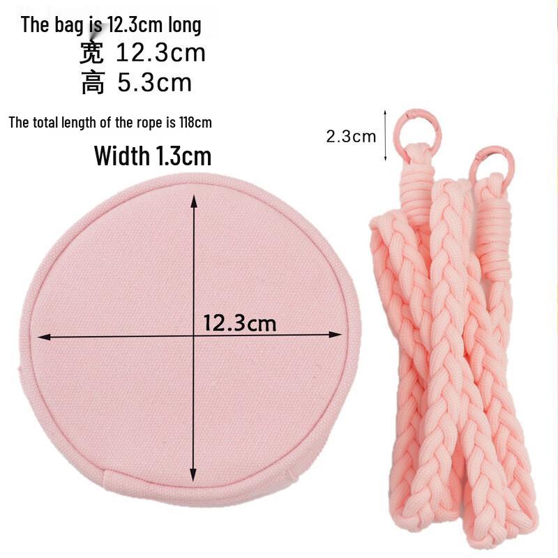 REWELL Однотонный холщовый круглый кошелек для монет