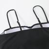 Women's Fashion Solid Color Sexy Swimsuit High Waist Bikini ,With Chest Pad, No Steel Support,