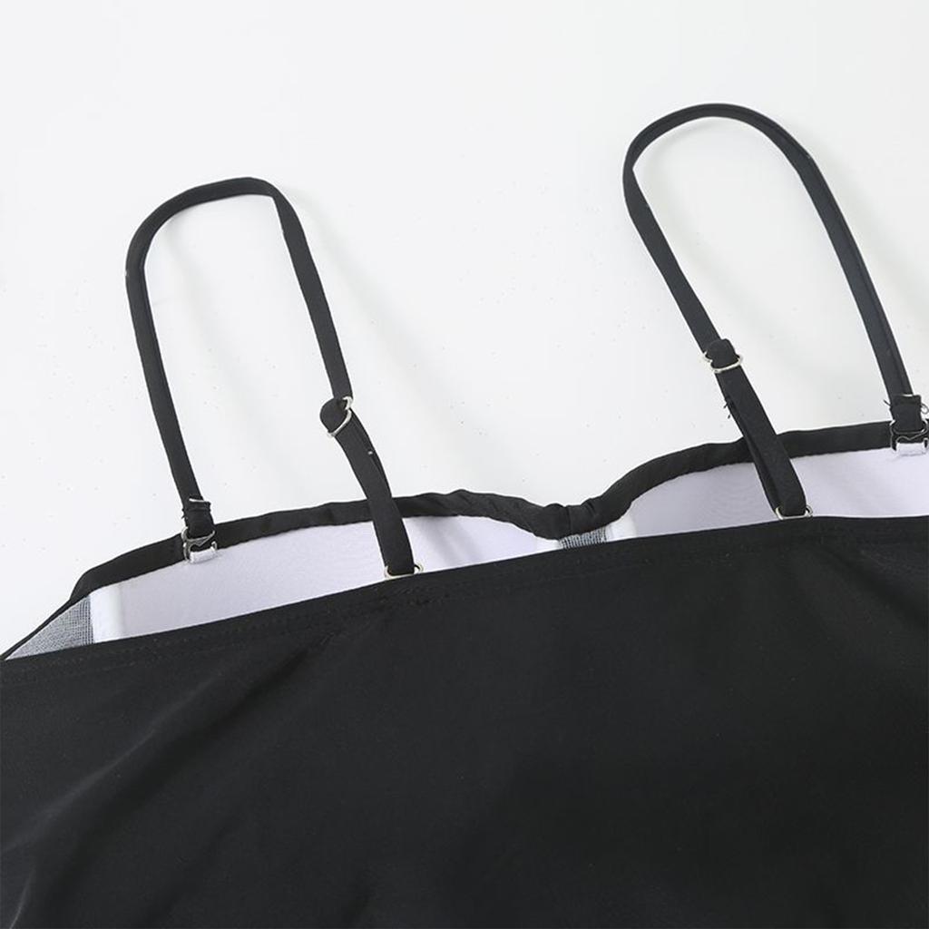 Women's Fashion Solid Color Sexy Swimsuit High Waist Bikini ,With Chest Pad, No Steel Support,