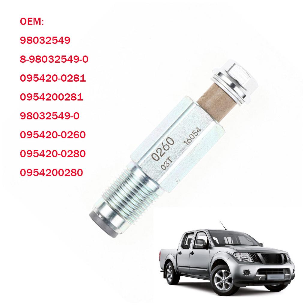 Silver Durable Pressure Valve For Efficient Oil Pressure Relief Pressure Relief Limiter Oil Rail Pressure Practical