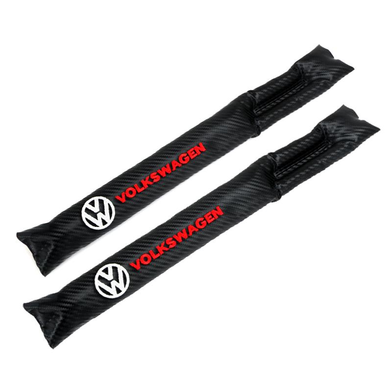 For VOLKSWAGEN VW Carbon Fiber Leakproof Protective Seat Gap Car Cover Pad for VW Volkswagen Golf Polo Passat Touran Jetta acces