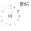 Luminous Wall Clock Modern Design Easy to Install Battery Powered Silent Decorative 3D
