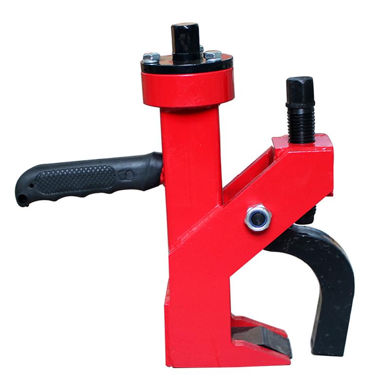 Manual Tire Stripper Artifact Portable Pickup Forklift Dedicated Manual Tire Press Simple Disassembler Tire Changer красный