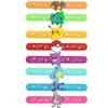 Slap Bracelet Kids Pikachu Birthday Decoration Pvc Anime Wristband Child Slap Band Puzzle Toy Boys Girls Birthday Party