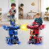 Remote Control Transform Car Robot Toy 2.4Ghz 1:18 Rechargeable 360°Rotating Stunt Race Car Toys for Kids Boys Girls Age 8 9 10 11 Year Old Toy Gifts