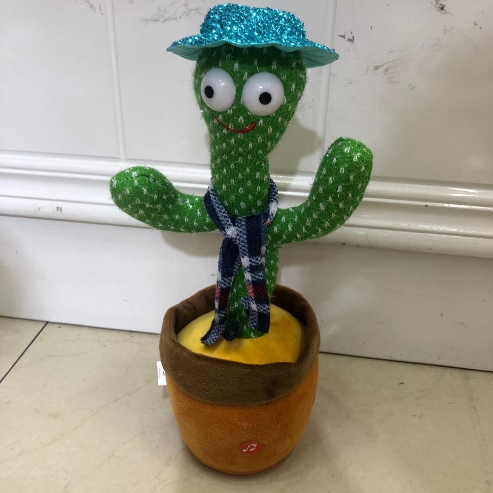 Popular Douyin, the Same Cactus Twists, Sings and Dances, Talking Children's Toys, Interactive Dolls
