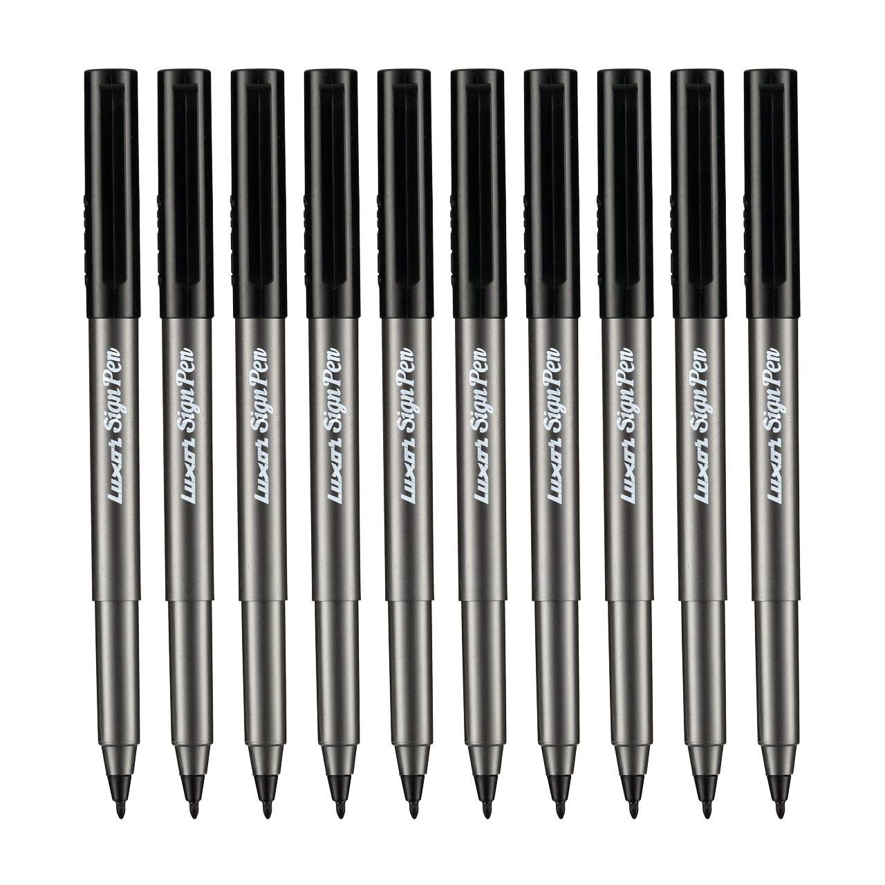 

Luxor Sign Pen (New) Black (10 s Box) (9000027974) 1 Count (Pack of 10) чёрный
