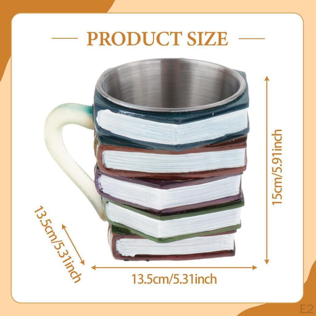 3D Book Mug As A Gift for Educators And Literature Enthusiasts