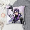 Touken Ranbu Anime Double-Sided Printed Square Pillow Cover Decorative Cushion Cover For Sofa Bedroom Bedside