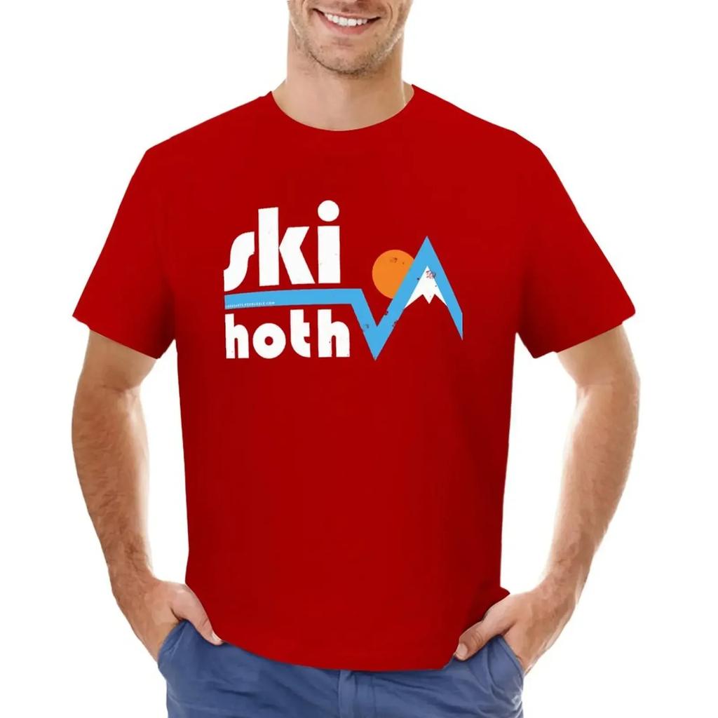 Ski Hoth Active Essential T-shirt summer tops Blouse oversized men t shirts