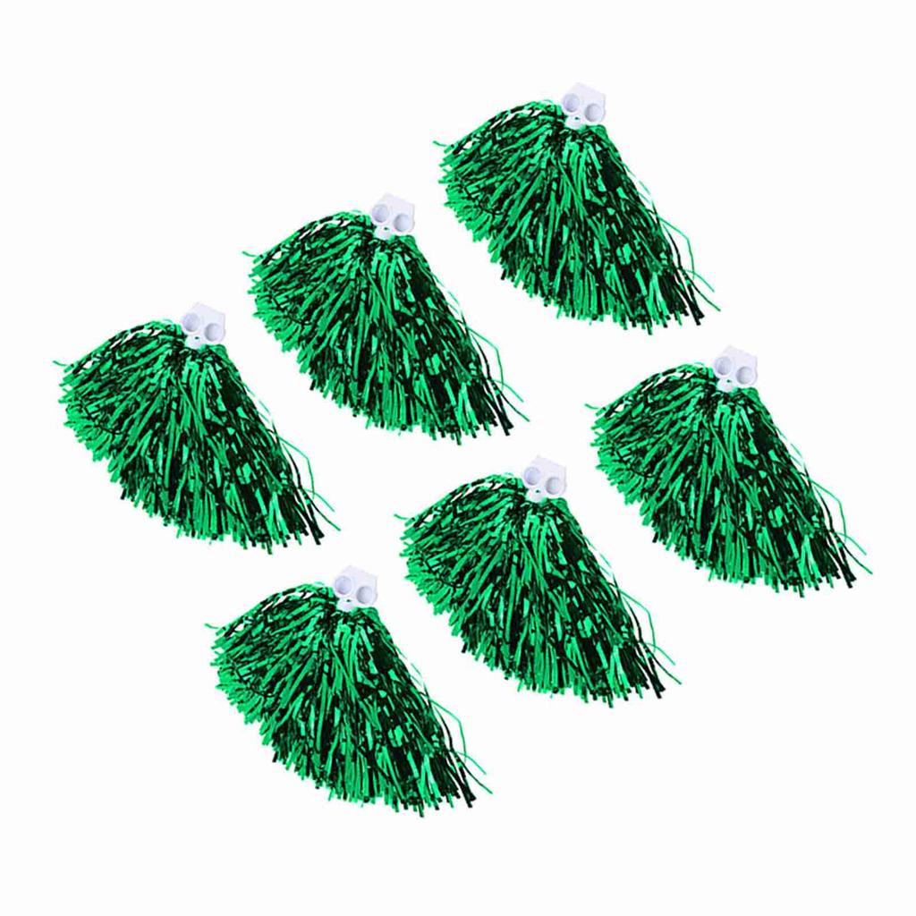 Lightweight Cheer Er Pom Poms Sports Party Dance Accessories (green)