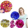 Pompon Multicolori Gioco per Bambini da 5/6 Pollici Palla Tifo per Animali da Compagnia Accessori 'Forza!' Economici Pratici Decorazioni per Festa di Cheerleading Danza Concerto