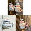 Sanrio Cat Plastic Cup With Straw Sealed Leakproof For Gifts And Outdoor Use