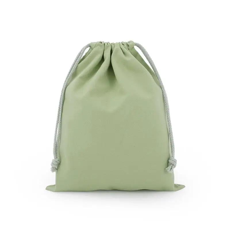 Casual Multi-size Drawstring Cotton Bundle Pocket Wedding Christmas Gift Diy Bag Pouch Home Dust Storage Bag