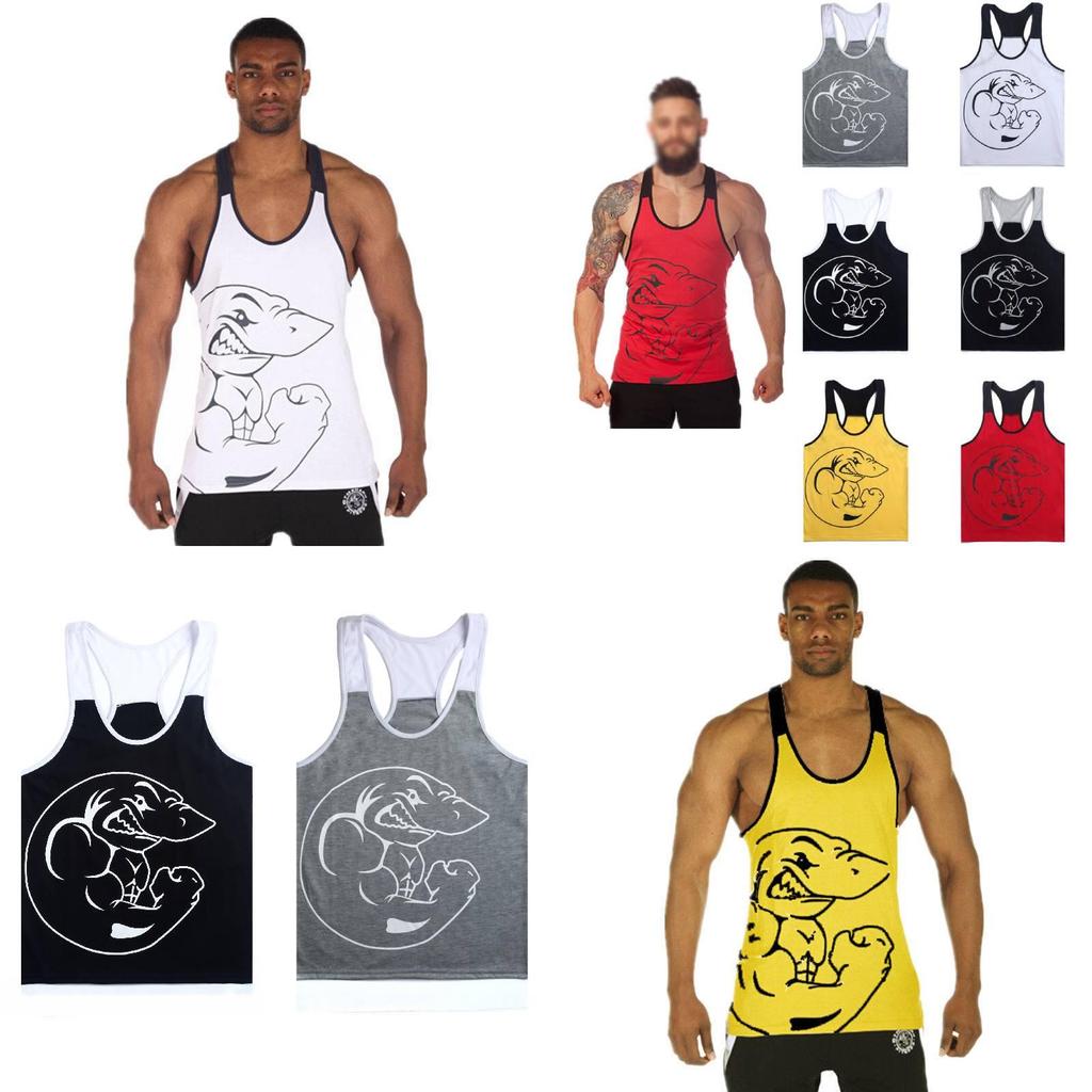 Premium Quick-dry Sleeveless T-shirt For Men Stylish Workout Tank Top